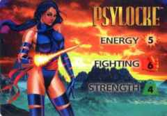 Psylocke 3-Grid Character Card